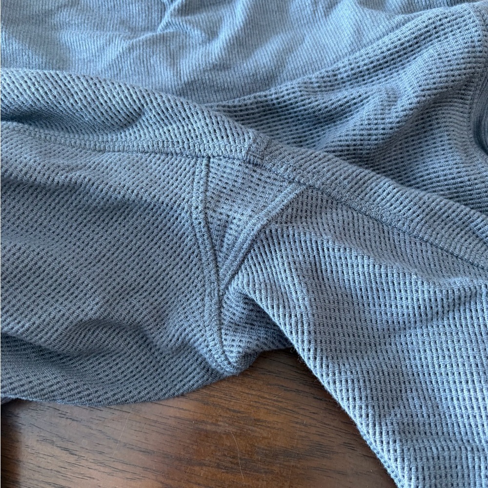 Victoria's Secret Leggings Double Waffle Knit Grey - Picture 6 of 9